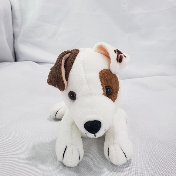 Vintage Other - 🌞SOLD🌞 Vintage Wishbone Jack Russell Dog Plush Stuffed Toy 8" 1998 Big Feats